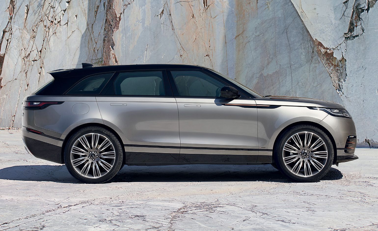 Introducing the all new Range Rover Velar. Wallpaper*
