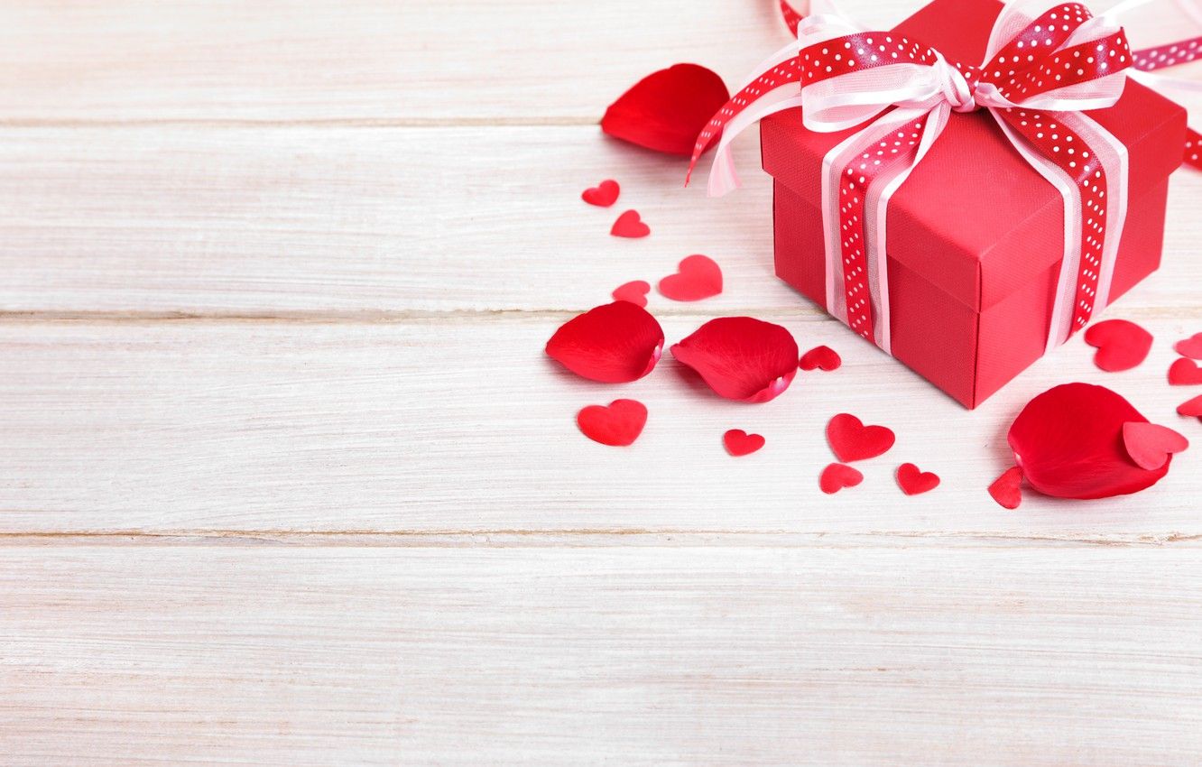 Captivating web banner Pink gift box, red bow, surrounded by heart adorned  pink. Vertical Mobile Wallpaper AI Generated 30464459 Stock Photo at  Vecteezy