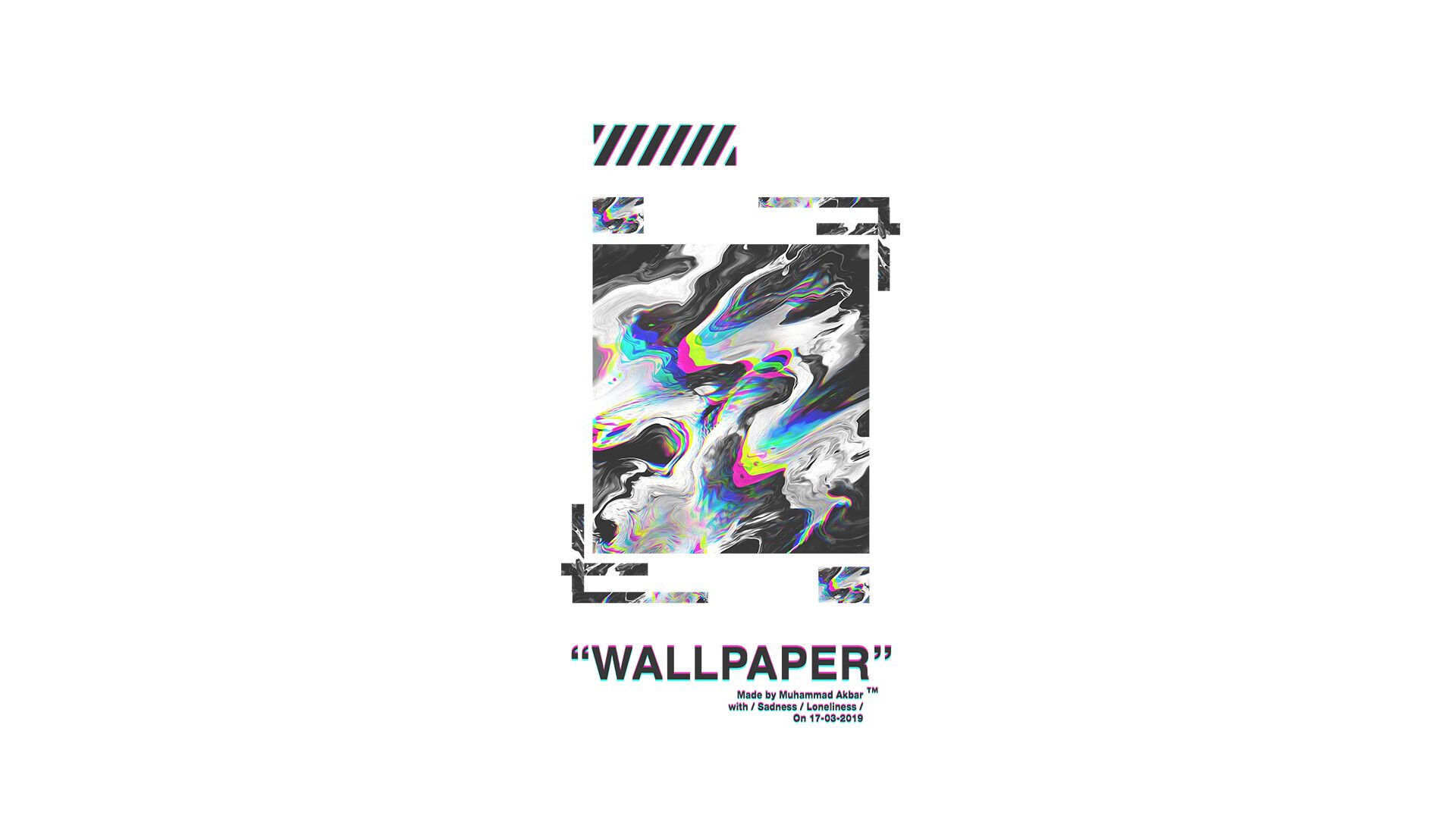 WALLPAPER X OFF WHITE™, akbar