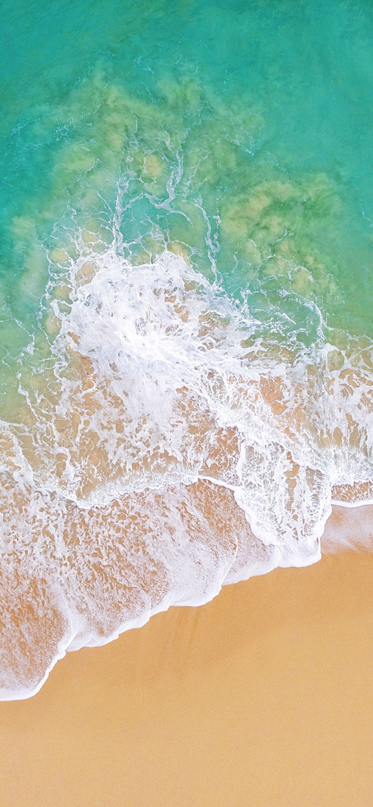 Beach Wallpaper 4K, Aerial view, Drone photo, Seascape, Seashore, Nature