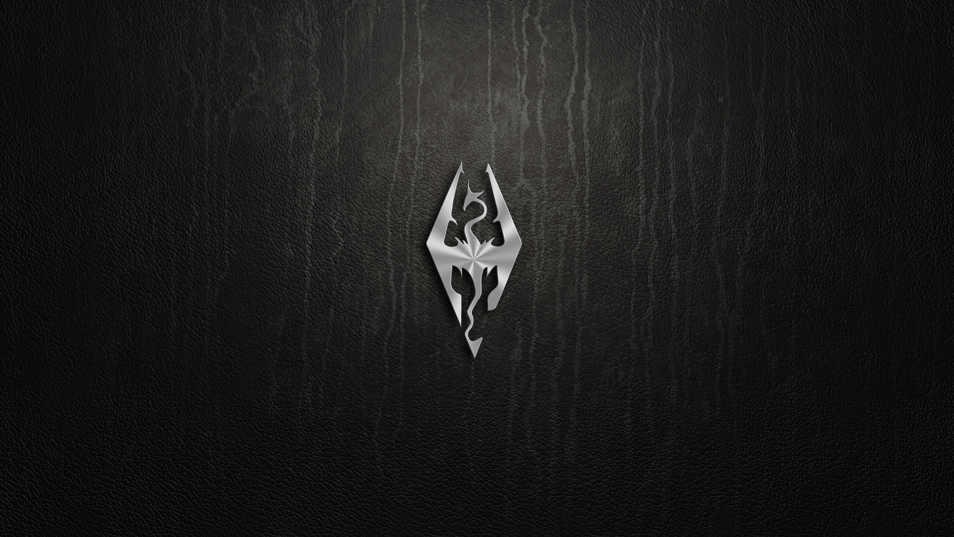 Wallpaper HD Skyrim Logo