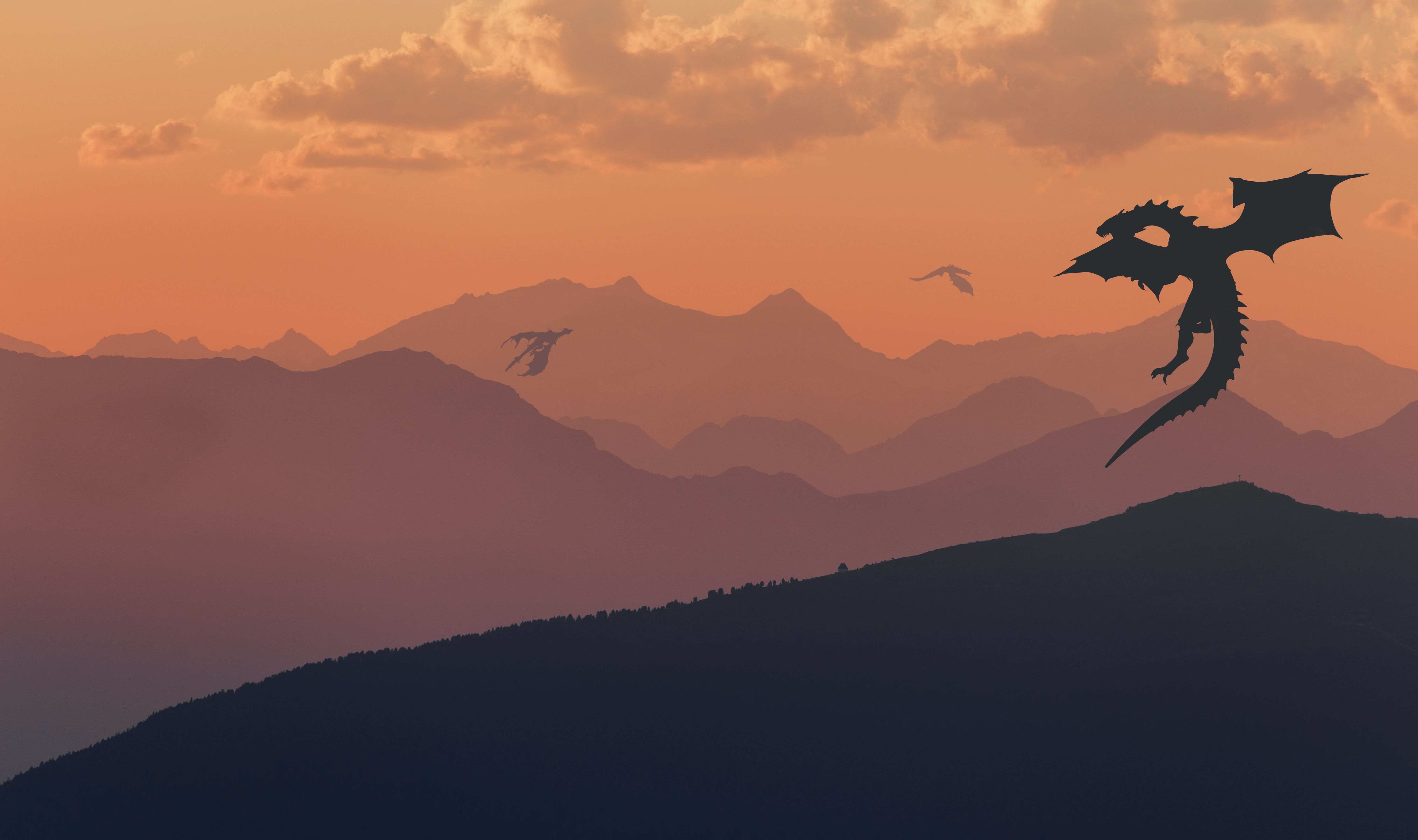 I was sorting through my photo from a recent hiking trip and just had to create this #games. Game of thrones dragons, Minimalist wallpaper, Game of thrones cover