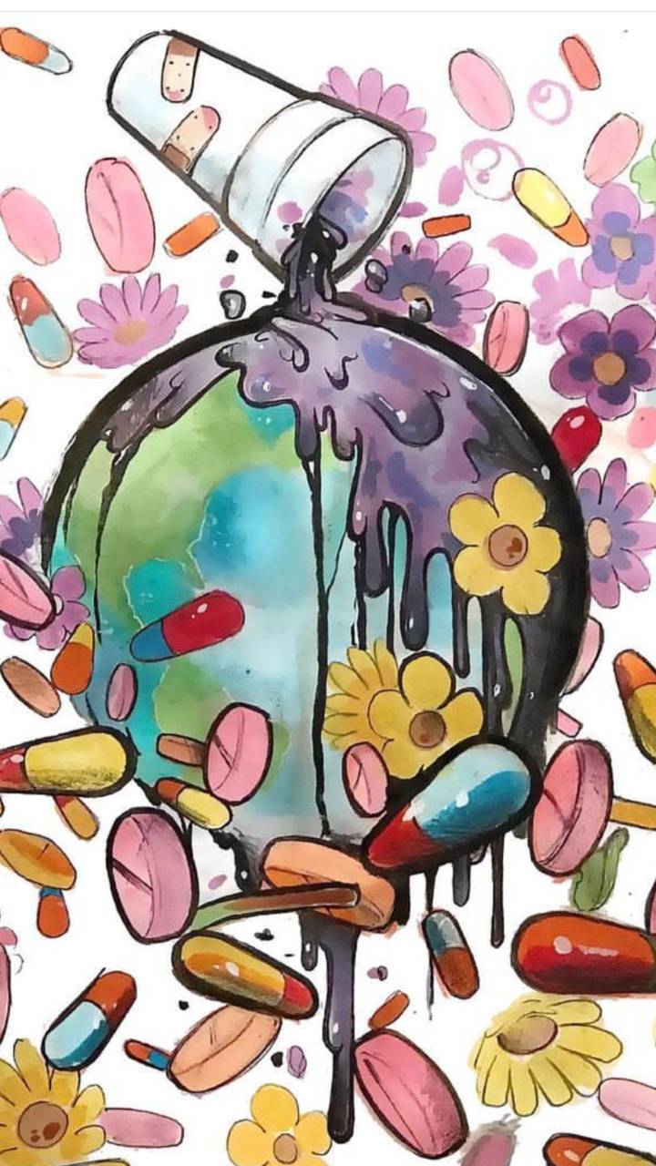 Wrld On Drugs Wallpaper By Trippie Future Wrld Wallpaper Anime Wallpaper & Background Download