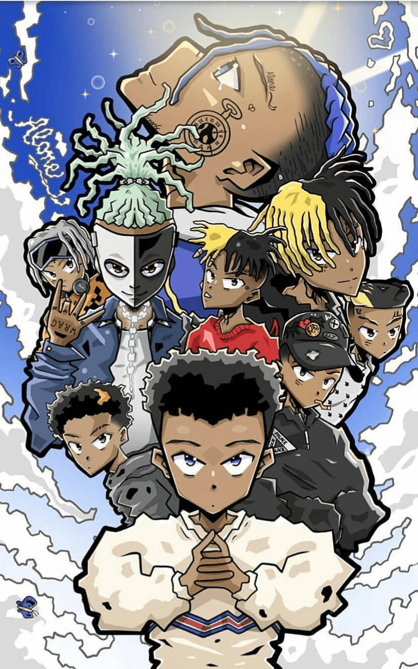 juice wrld wallpaper for mobile phone, tablet, desktop computer and other devices HD and 4K wallpaper. Art wallpaper, Art, Anime