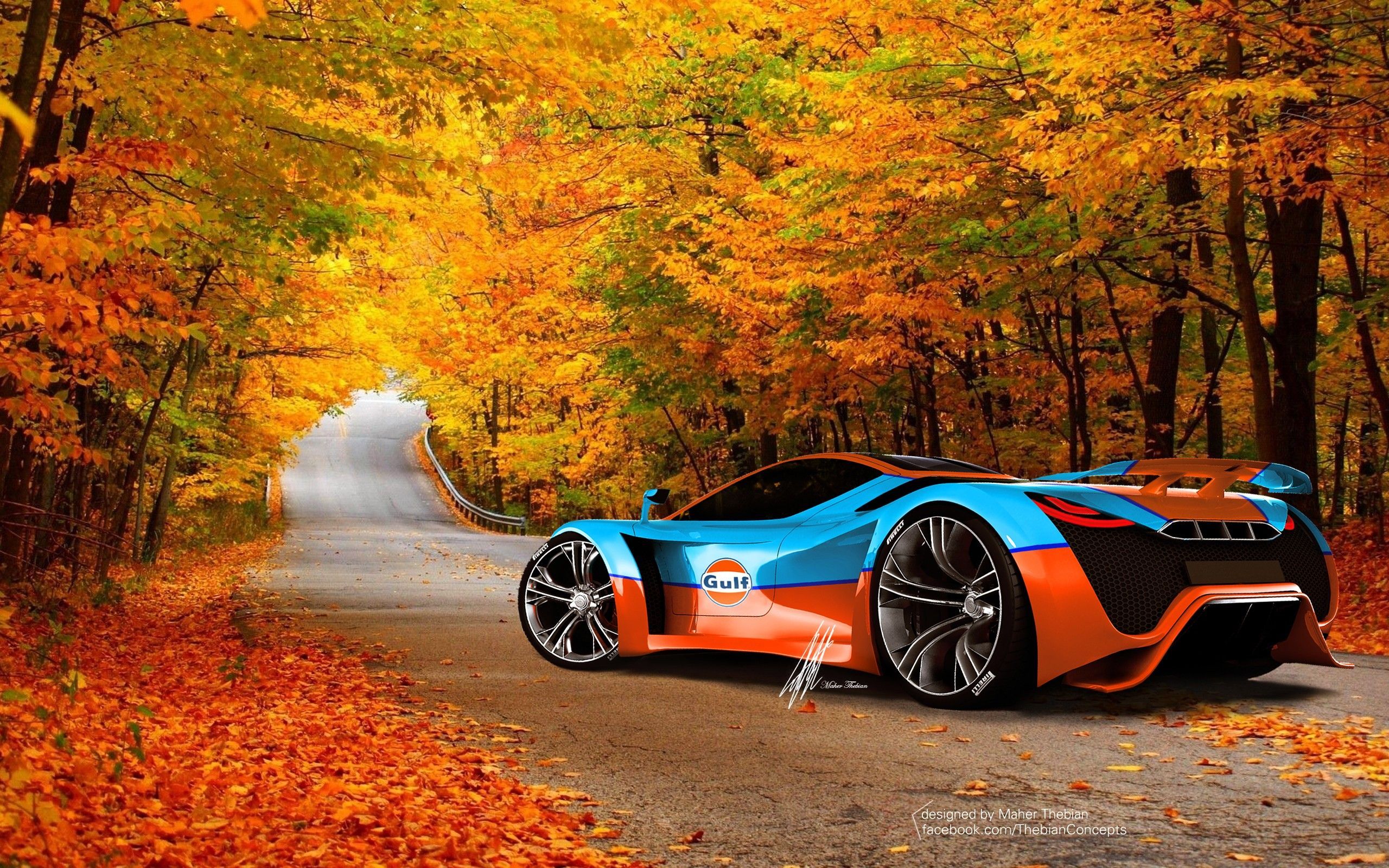 Autumn And Car Wallpapers - Wallpaper Cave