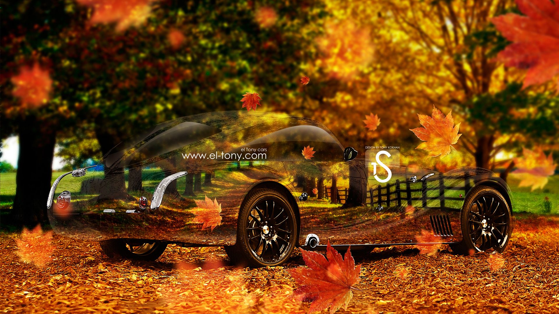 23++ Autumn Car Wallpaper HD