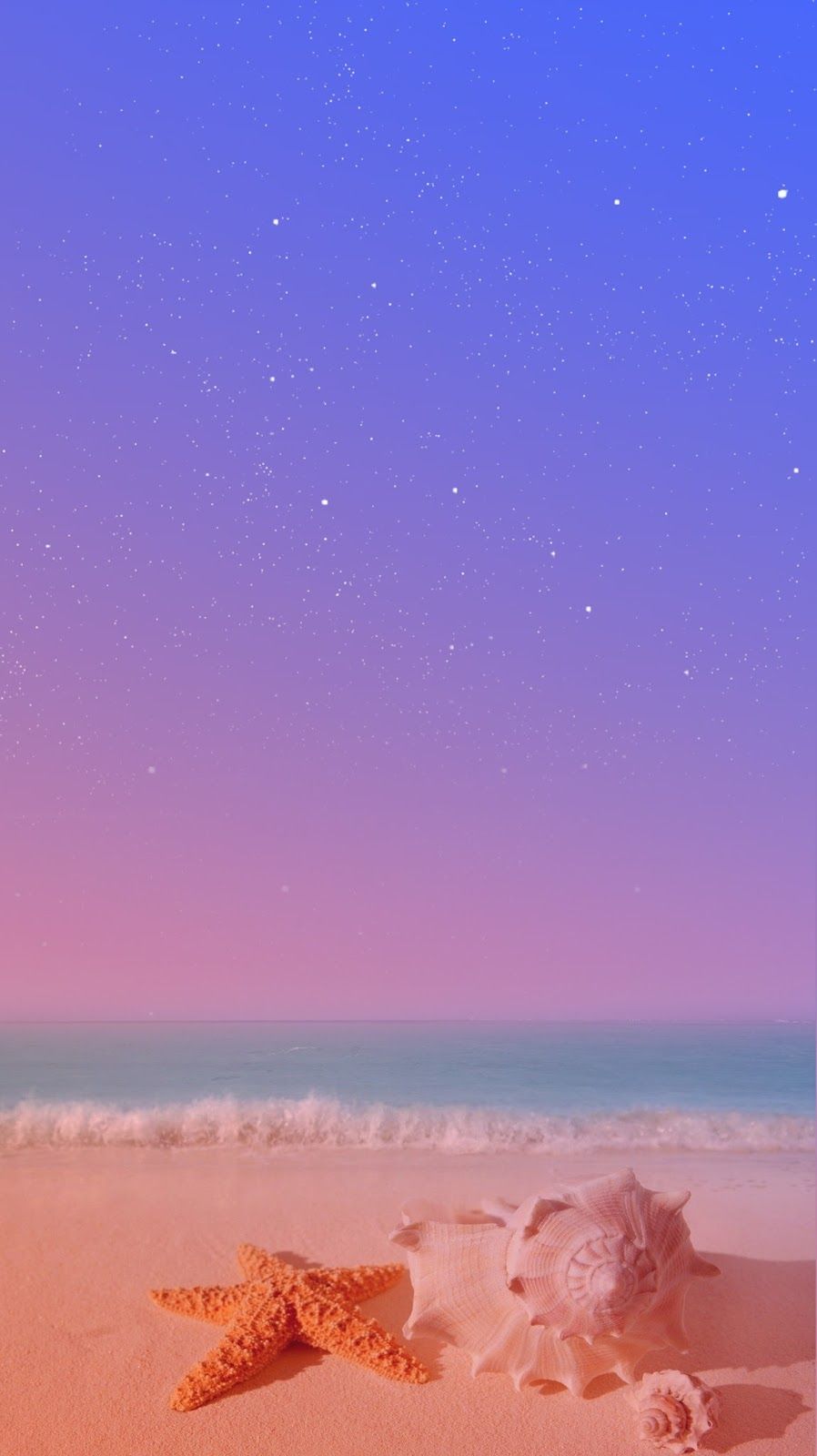 Pastel Beach Wallpaper iPhone Free HD Wallpaper