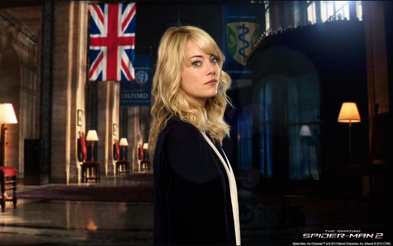 The Amazing Spider Man 2: Gwen Stacy Wallpaper. The Amazing Spider Man 2: Gwen Stacy