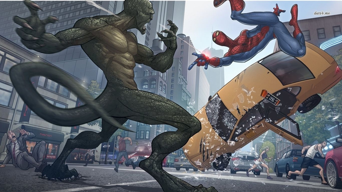 The Amazing Spider-Man Lizard Wallpapers - Wallpaper Cave