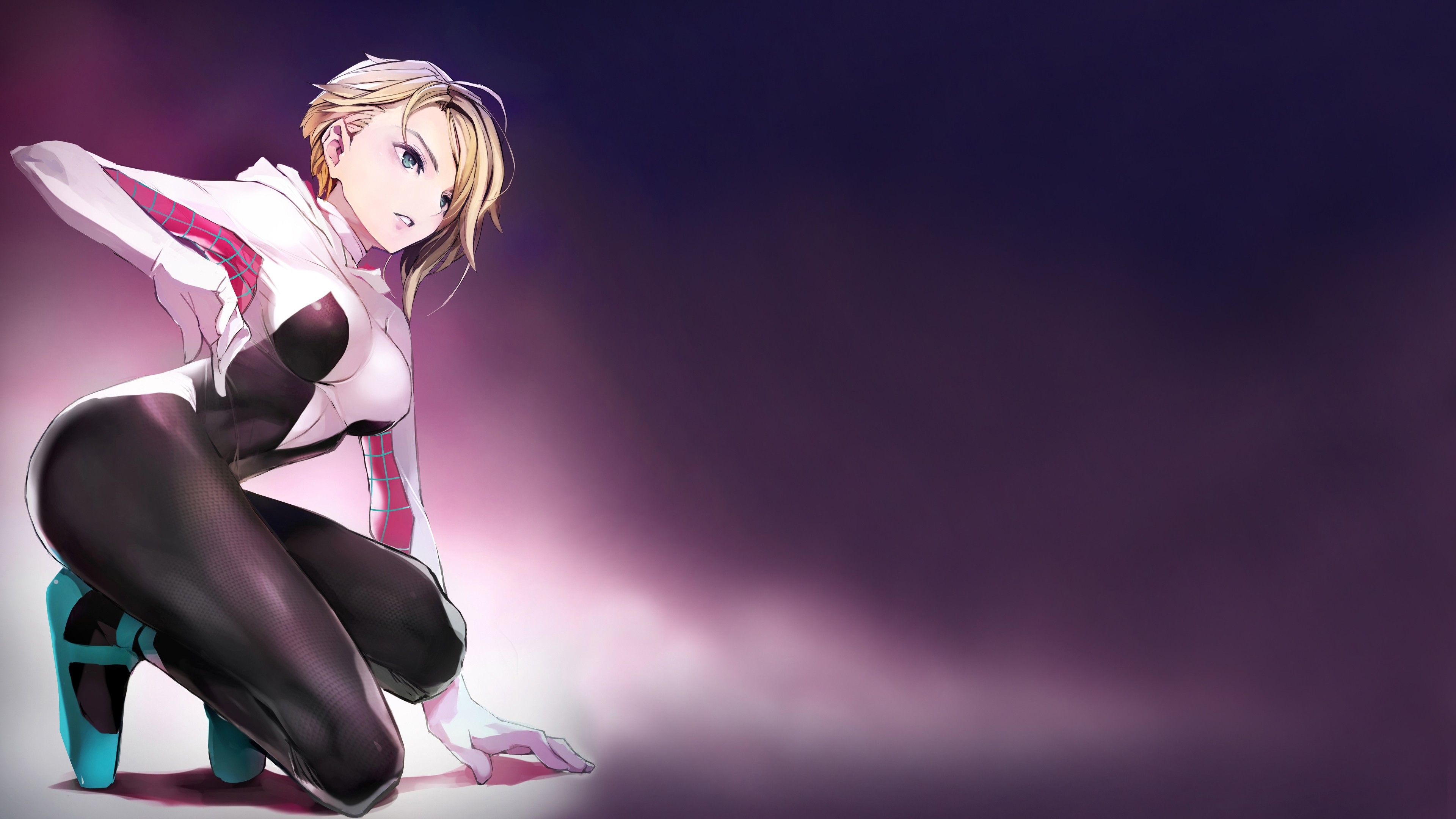 Free Download Spider Man Into The Spider Verse Spider Gwen Gwen Stacy 4K [3840x2160] For Your Desktop, Mobile & Tablet. Explore Spider Gwen HD Wallpaper. Spider Man HD Wallpaper, Gwen