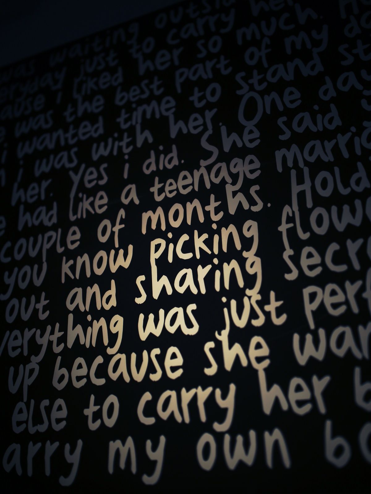 Painting Typography Gift Paint Mobile Wallpaper Wallpaper & Background Download