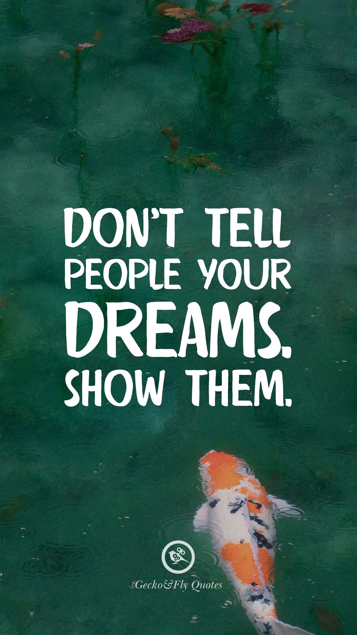 Don't Tell People Your Dreams HD Wallpaper 1080p For Mobile HD Wallpaper