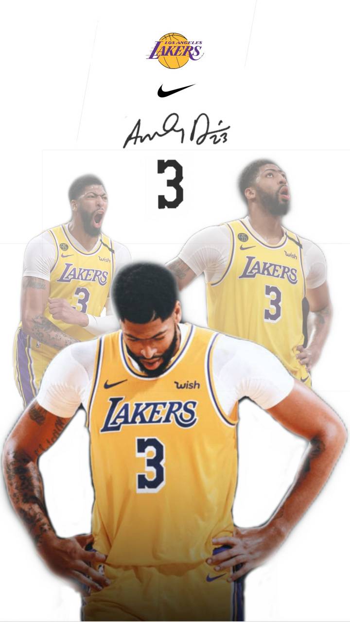 Anthony Davis Lakers Wallpaper Free HD Wallpaper