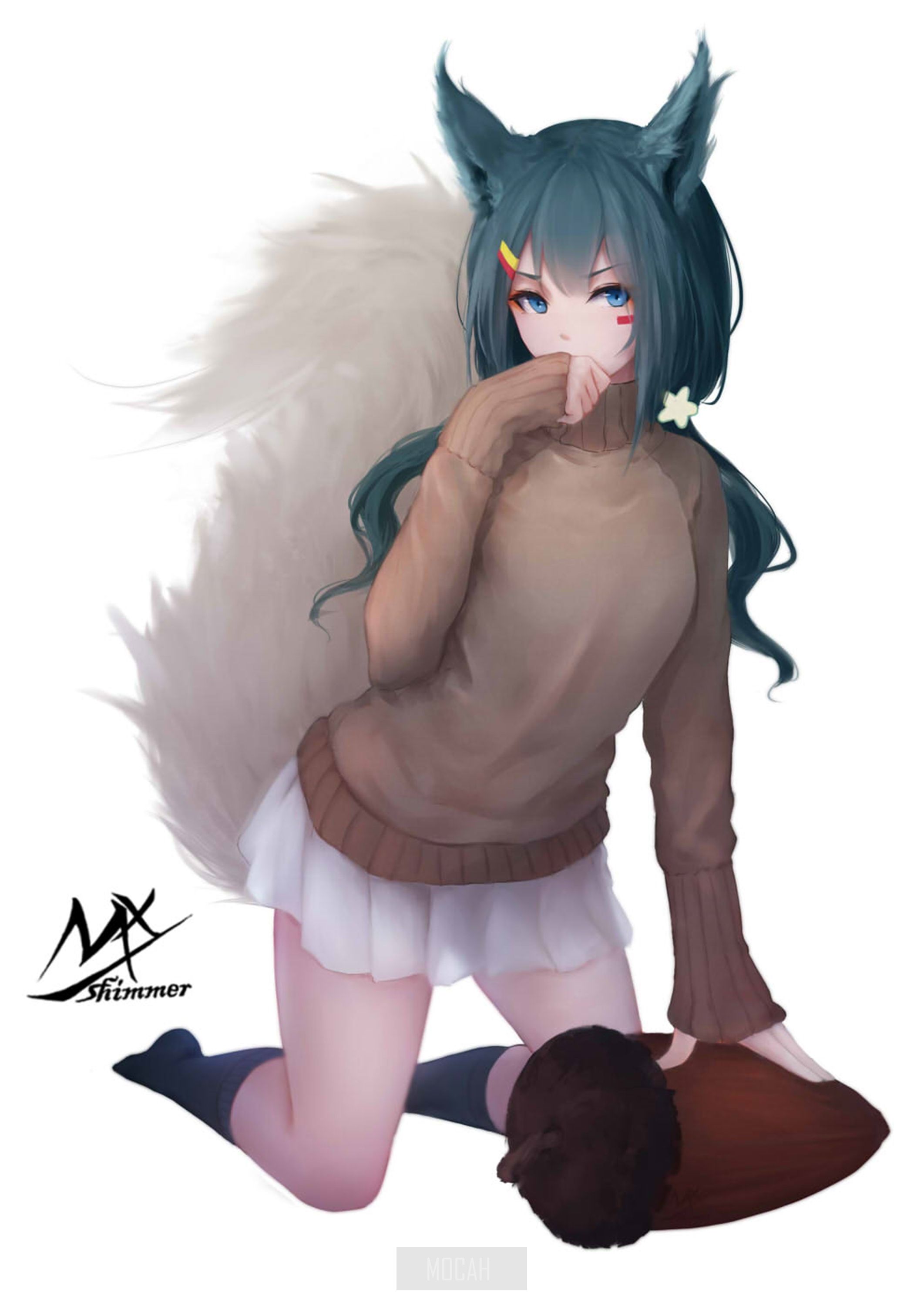 anime, anime girl, MX shimmer screensaver hd, 2123x3000