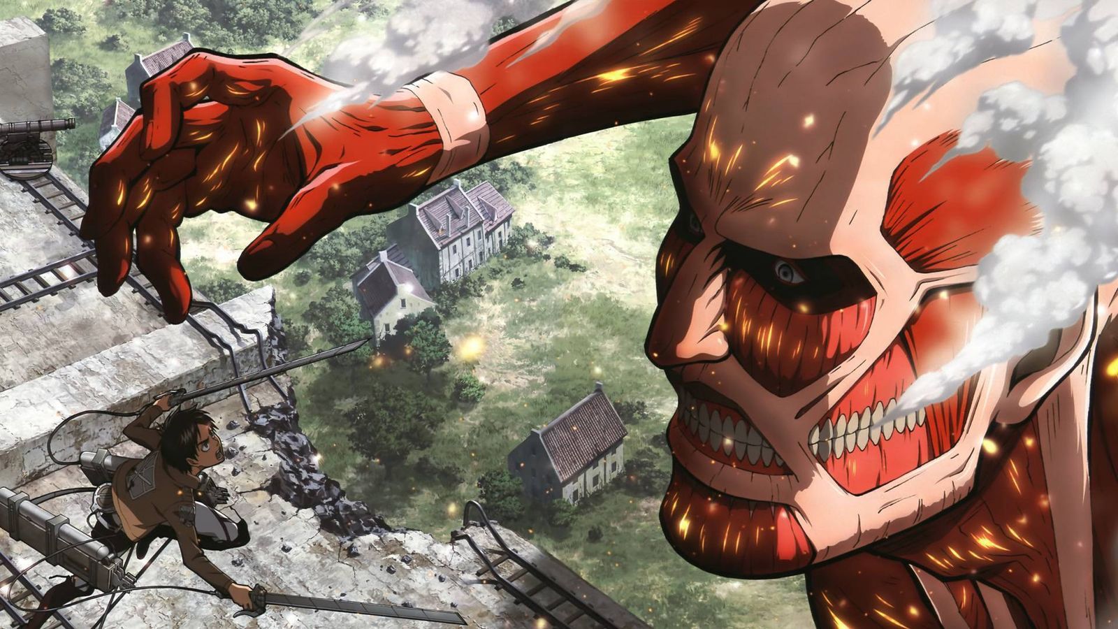 Attack on Titan's second season's ending credits are being called out for spoilers