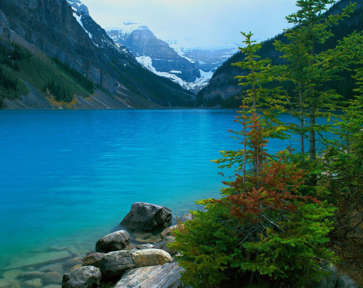 Lake Louise Wall Mural. Lake Wallpaper. Murals Your Way