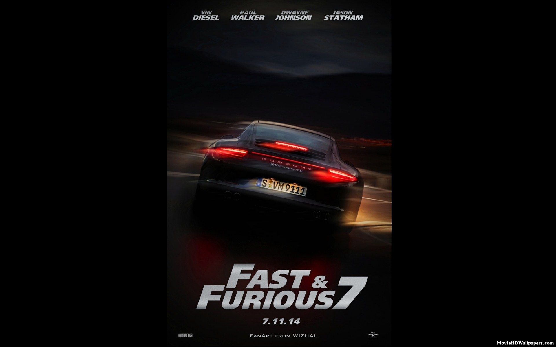Free download Fast Furious 7 2014 Car Poster Movie HD Wallpaper [1920x1200] for your Desktop, Mobile & Tablet. Explore Fast and Furious Wallpaper 2014. Furious 7 Wallpaper