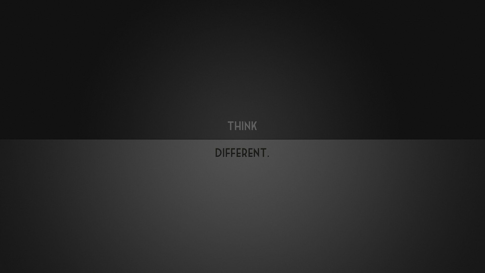 Free download 1920x1080 Minimalistic Think Different desktop PC and Mac wallpaper [1920x1080] for your Desktop, Mobile & Tablet. Explore Minimalist Wallpaper for Desktop. Free Awesome Desktop Wallpaper, PC Background