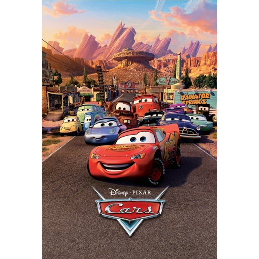 Disney Cars Lightning Mcqueen Feature Wall Wallpaper Cars Wallpaper & Background Download