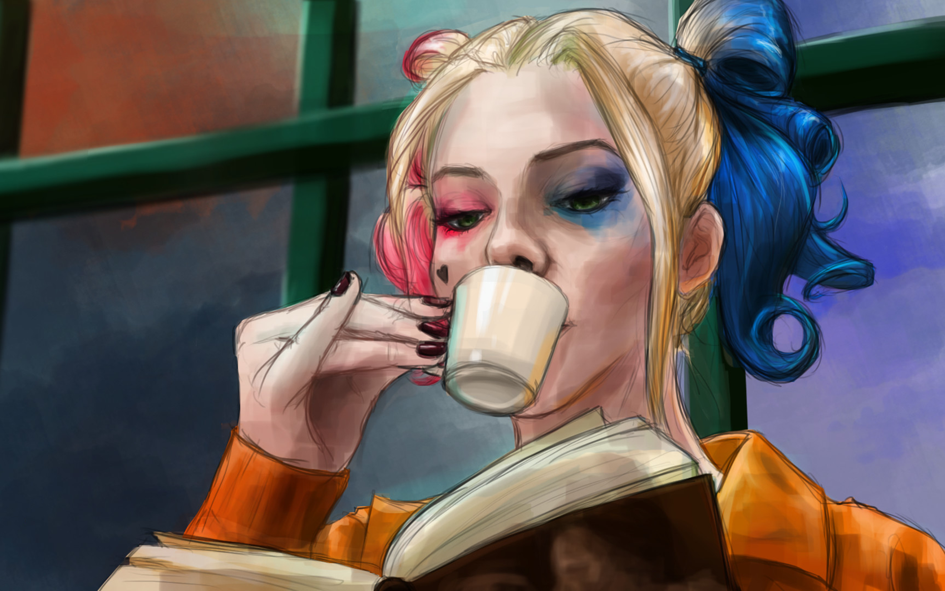 Harley Quinn Art Wallpaper
