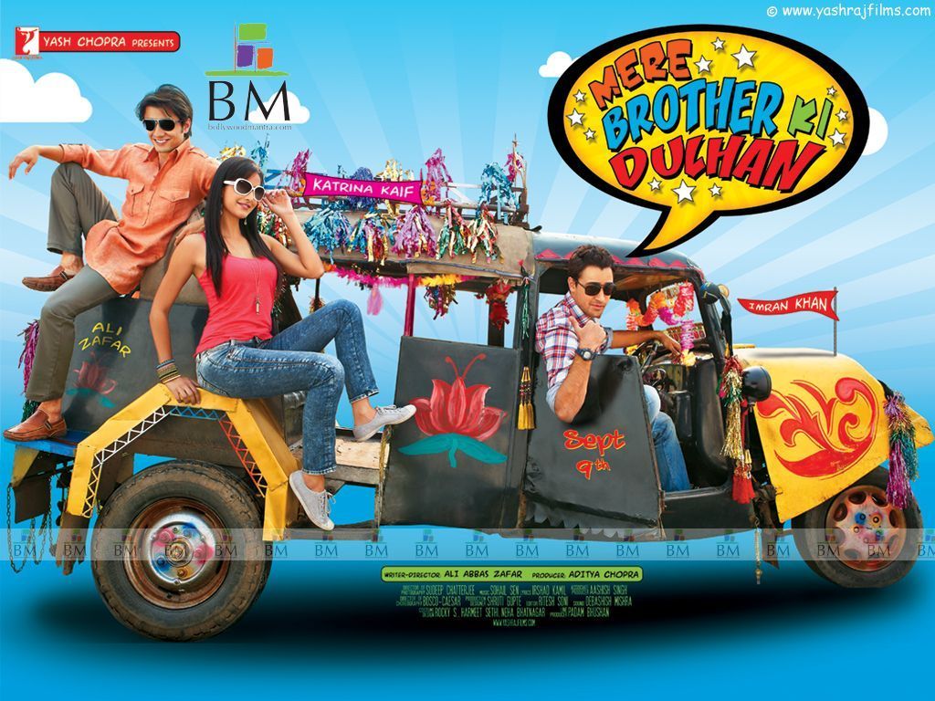 Katrina Kaif. Imran Khan. Ali Zafar. Mere Brother Ki Dulhan Wallpaper Photo