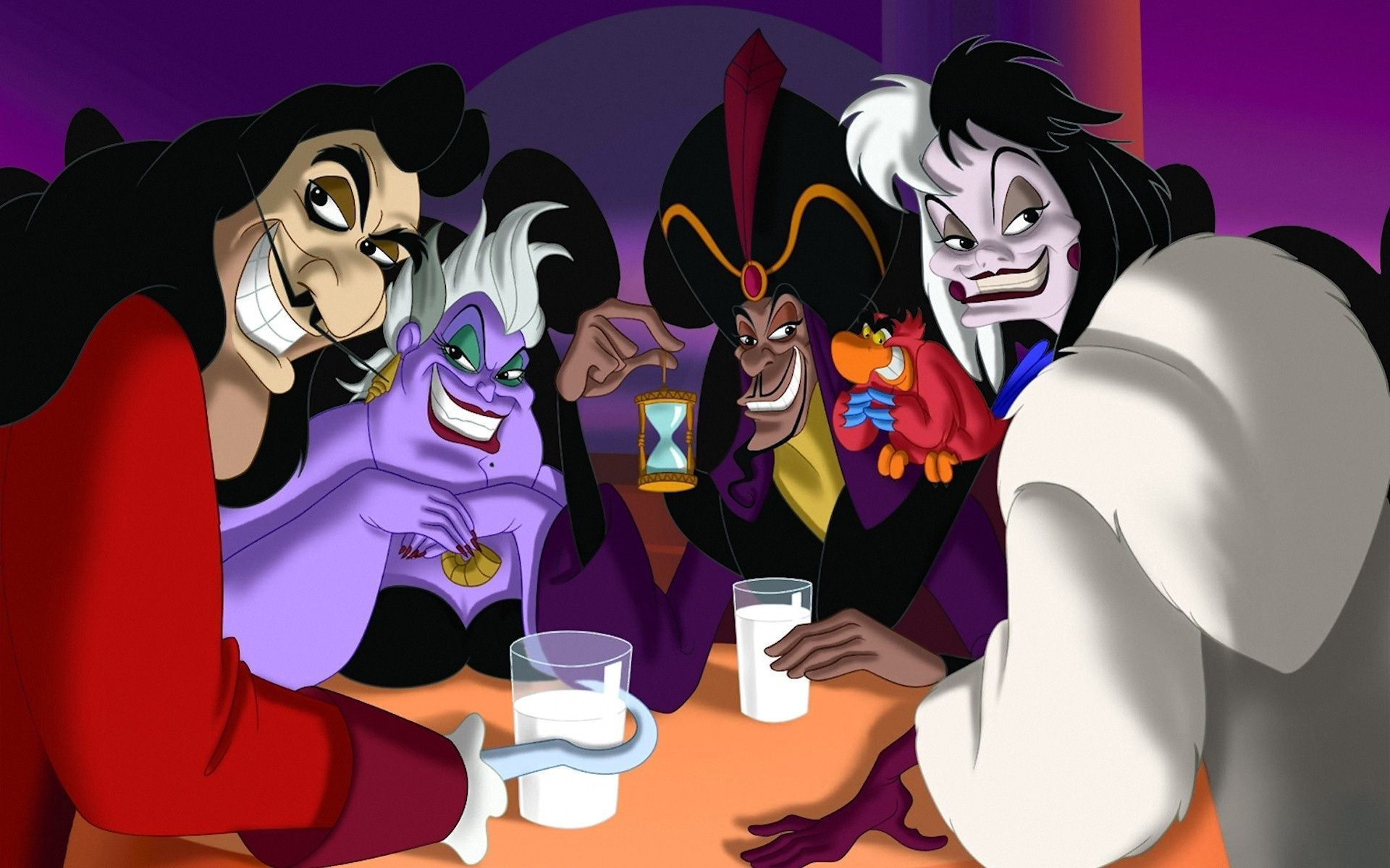 Female Disney Villains Wallpaper