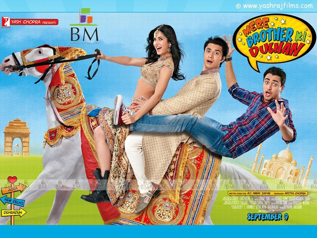 Katrina Kaif. Imran Khan. Ali Zafar. Mere Brother Ki Dulhan Wallpaper Photo