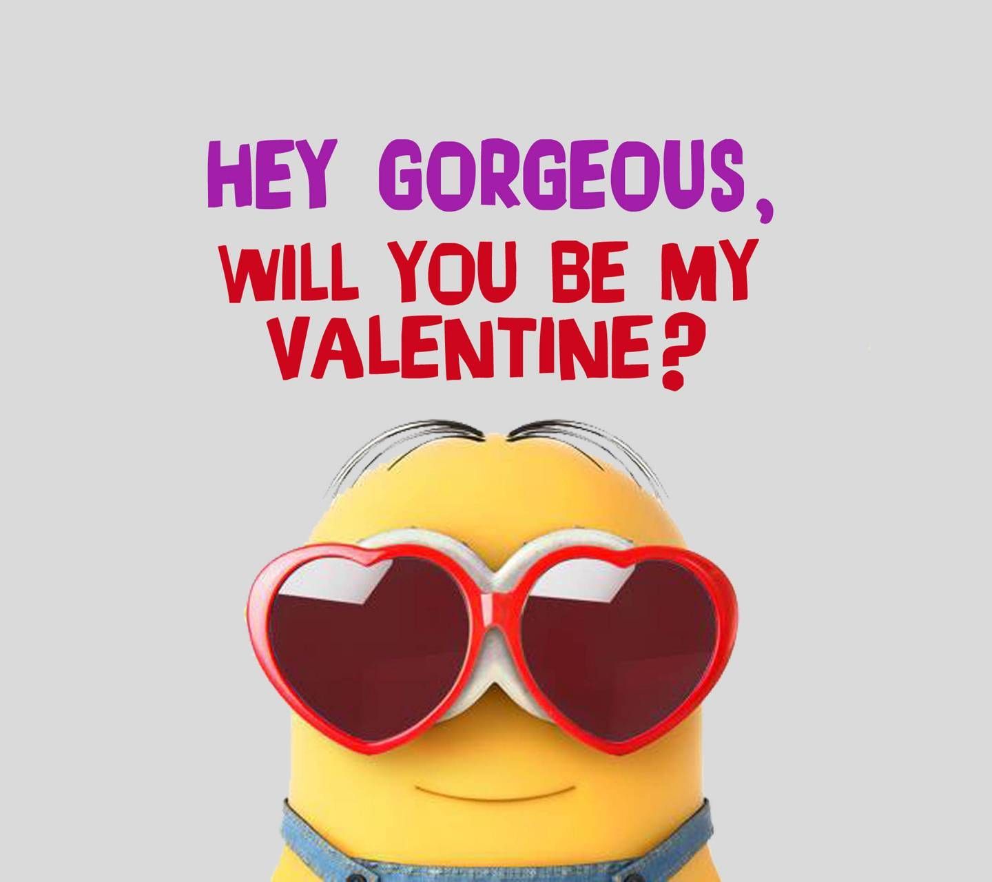 Download Valentine wallpaper by DroolingOnYou now. Browse millions of popular. Minion love quotes, Valentine quotes, Valentines quotes funny