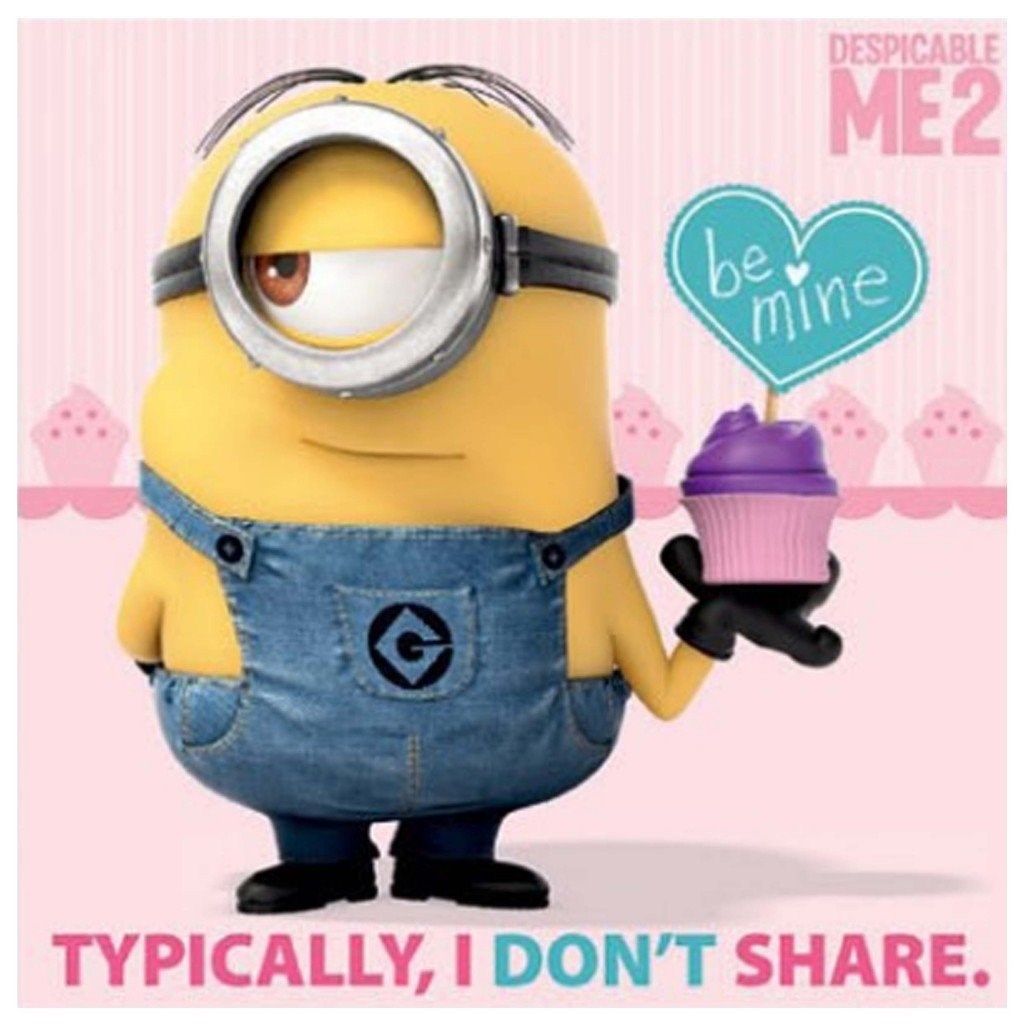 Cute Valentine Minion Be Mine iPad Wallpaper HD. Desktop Background