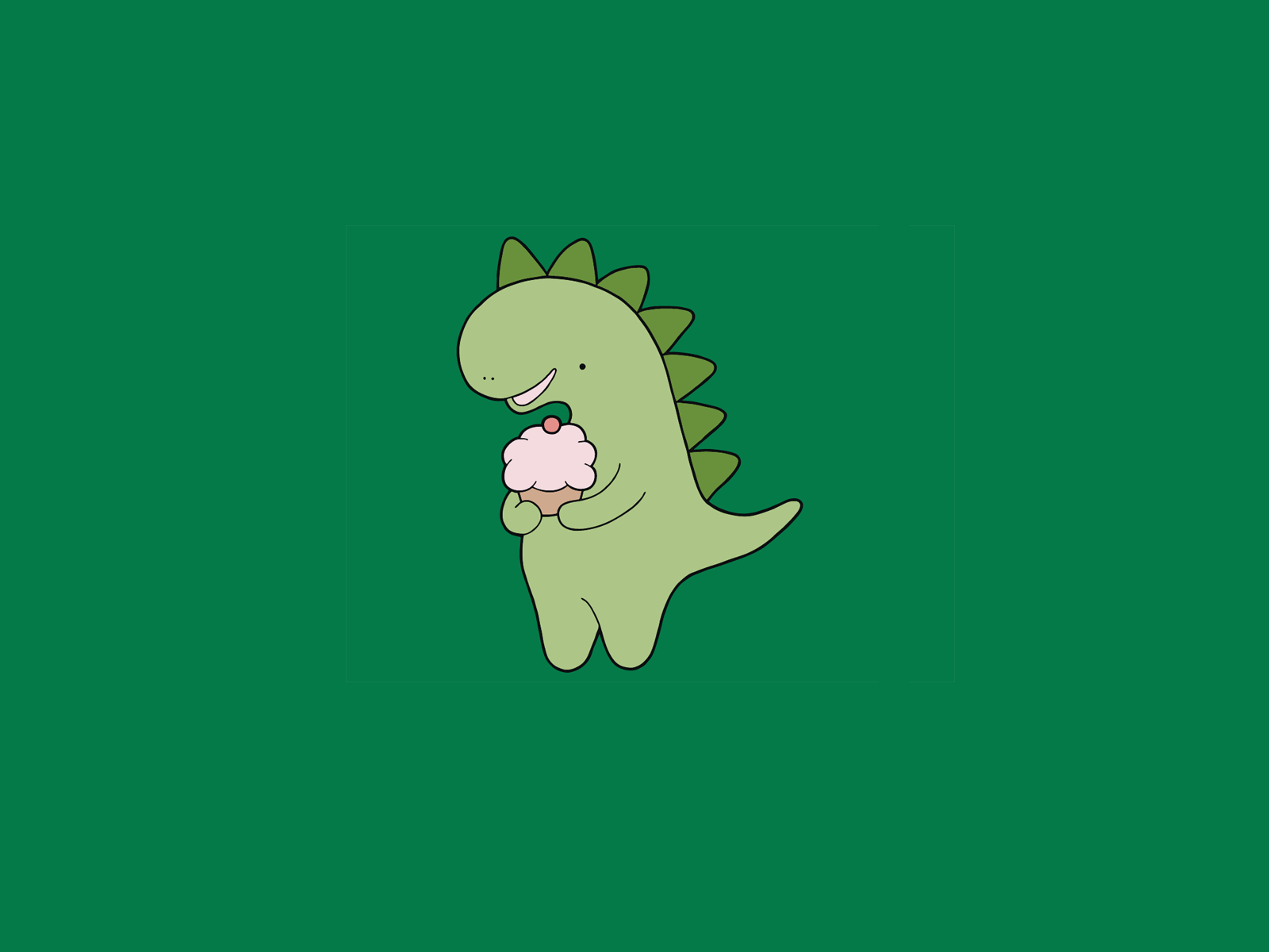 Cartoon Dinosaur Wallpaper