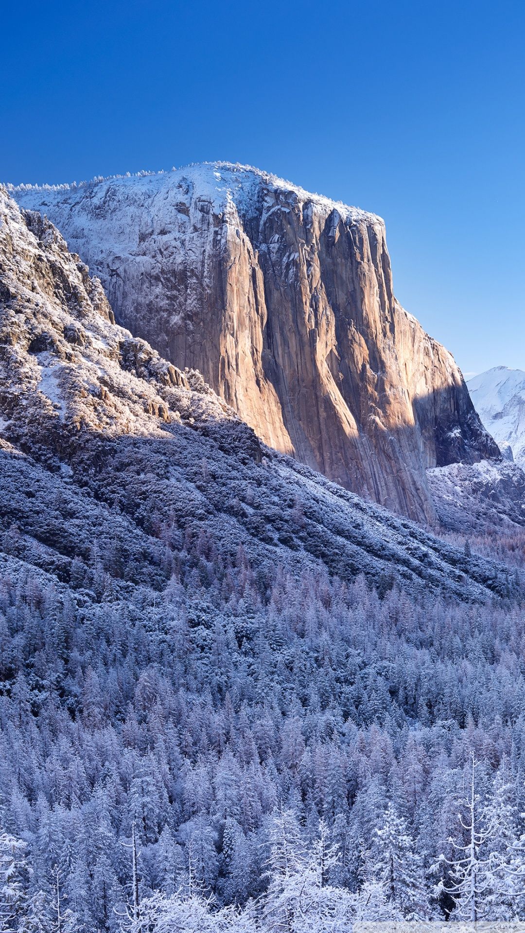 Yosemite Snow 4K Wallpaper Free Yosemite Snow 4K Background