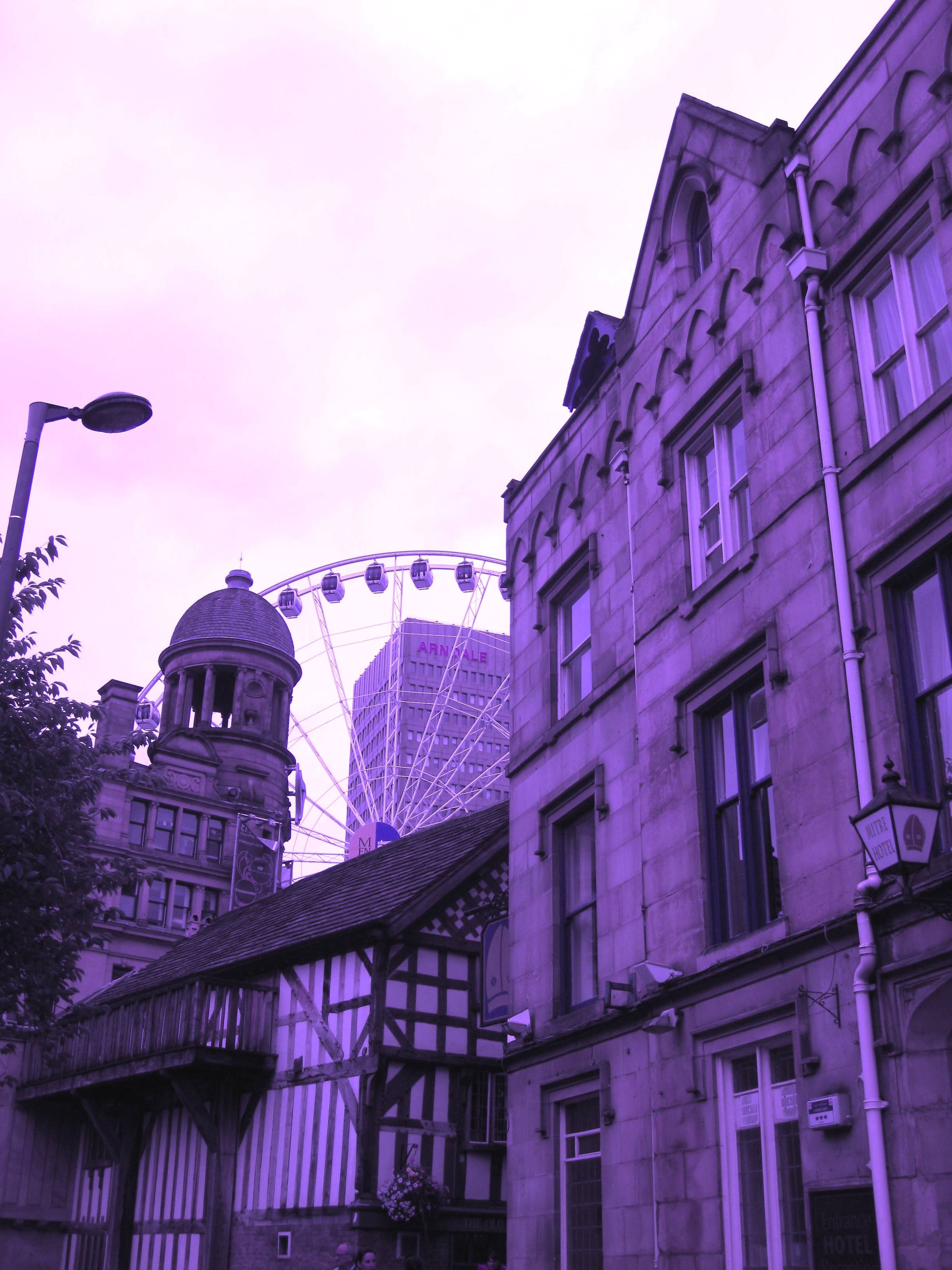 Manchester_UK. Lavender aesthetic, Violet aesthetic, Purple aesthetic