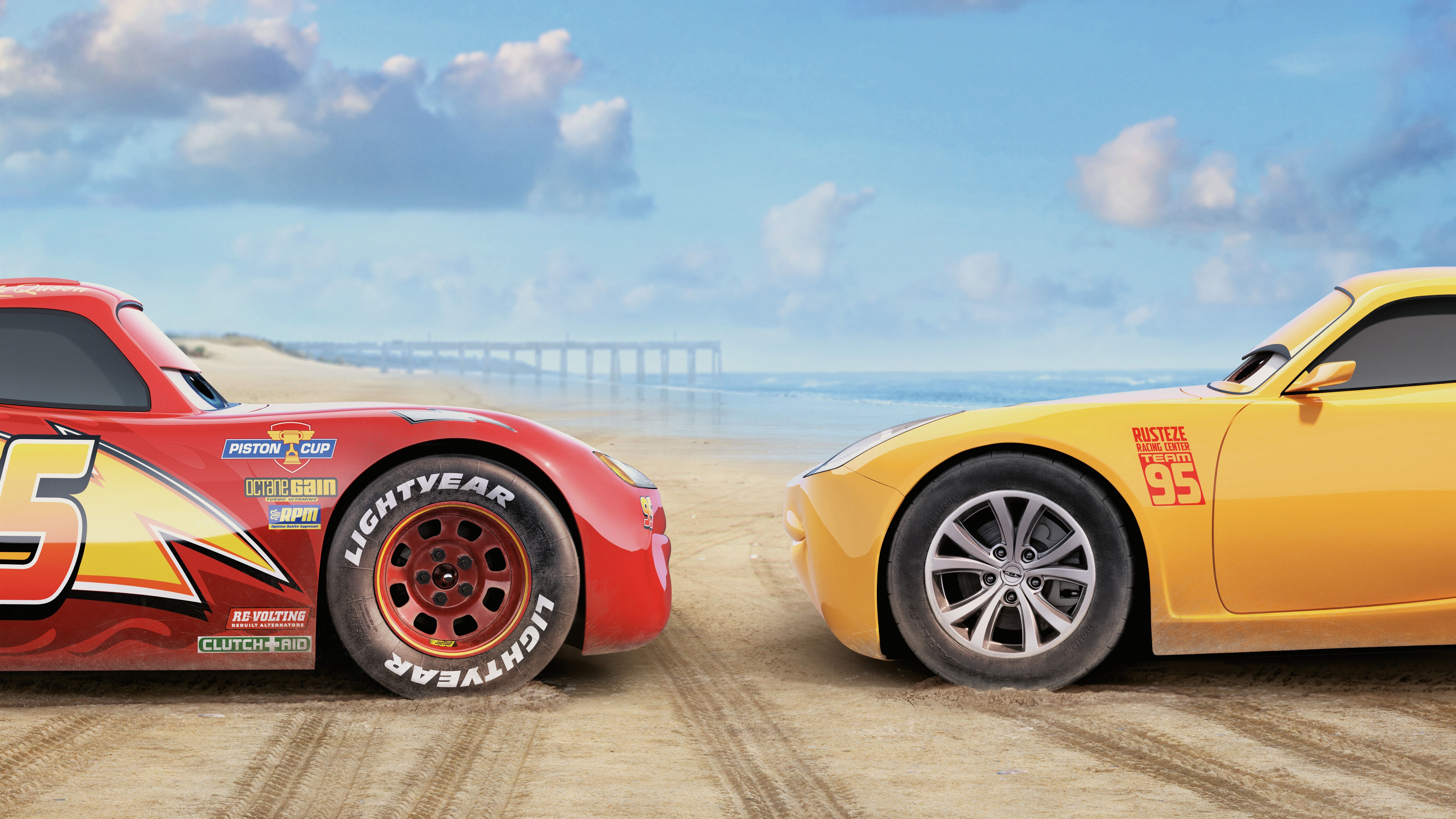 Wallpaper Cars red and yellow car 7680x4320 UHD 8K Picture, Image