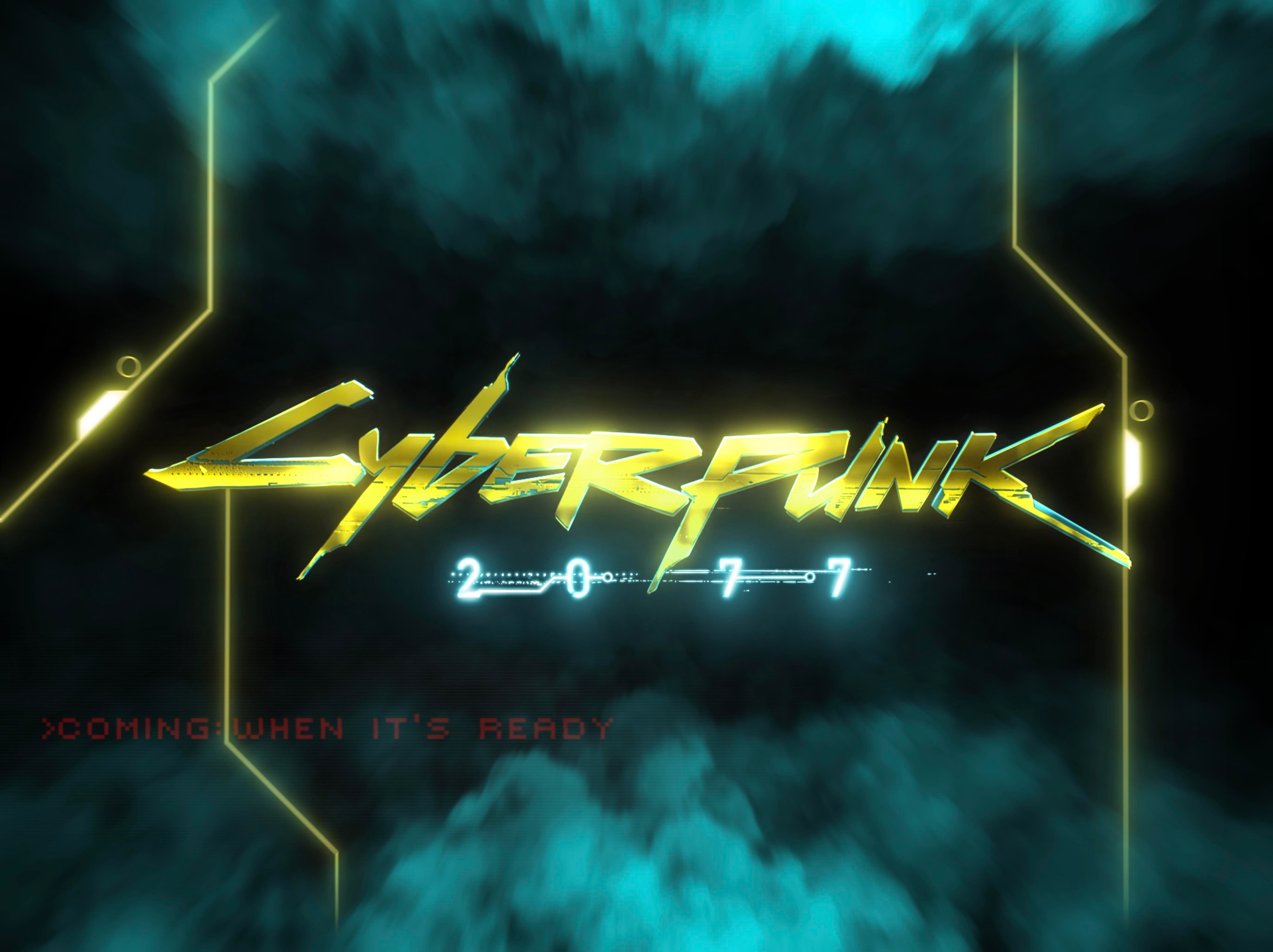 Some simple Cyberpunk 2077 Wallpaper
