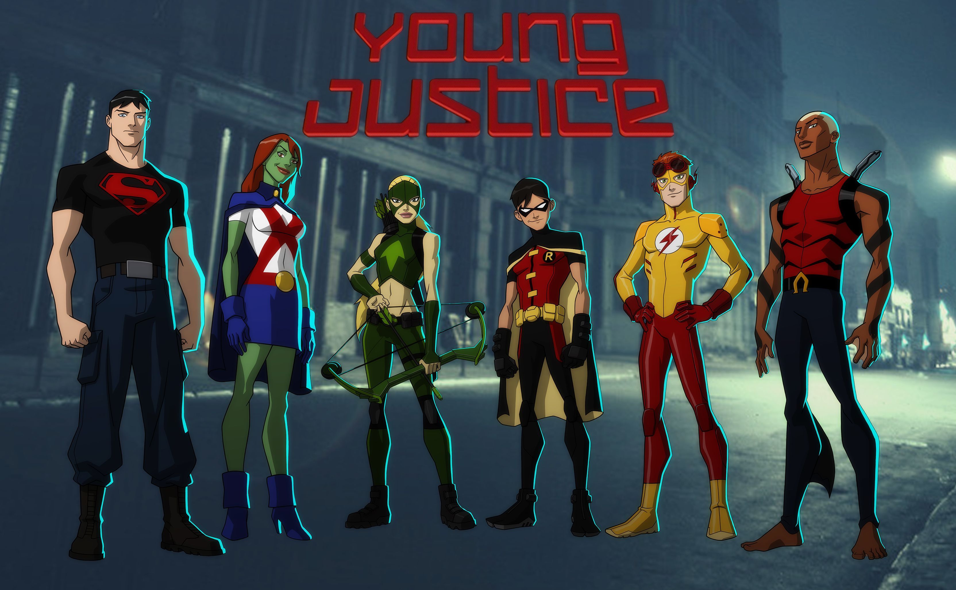 Young Justice Wallpaper. Justice League Wallpaper, Young Justice Wallpaper and Justice Society Wallpaper