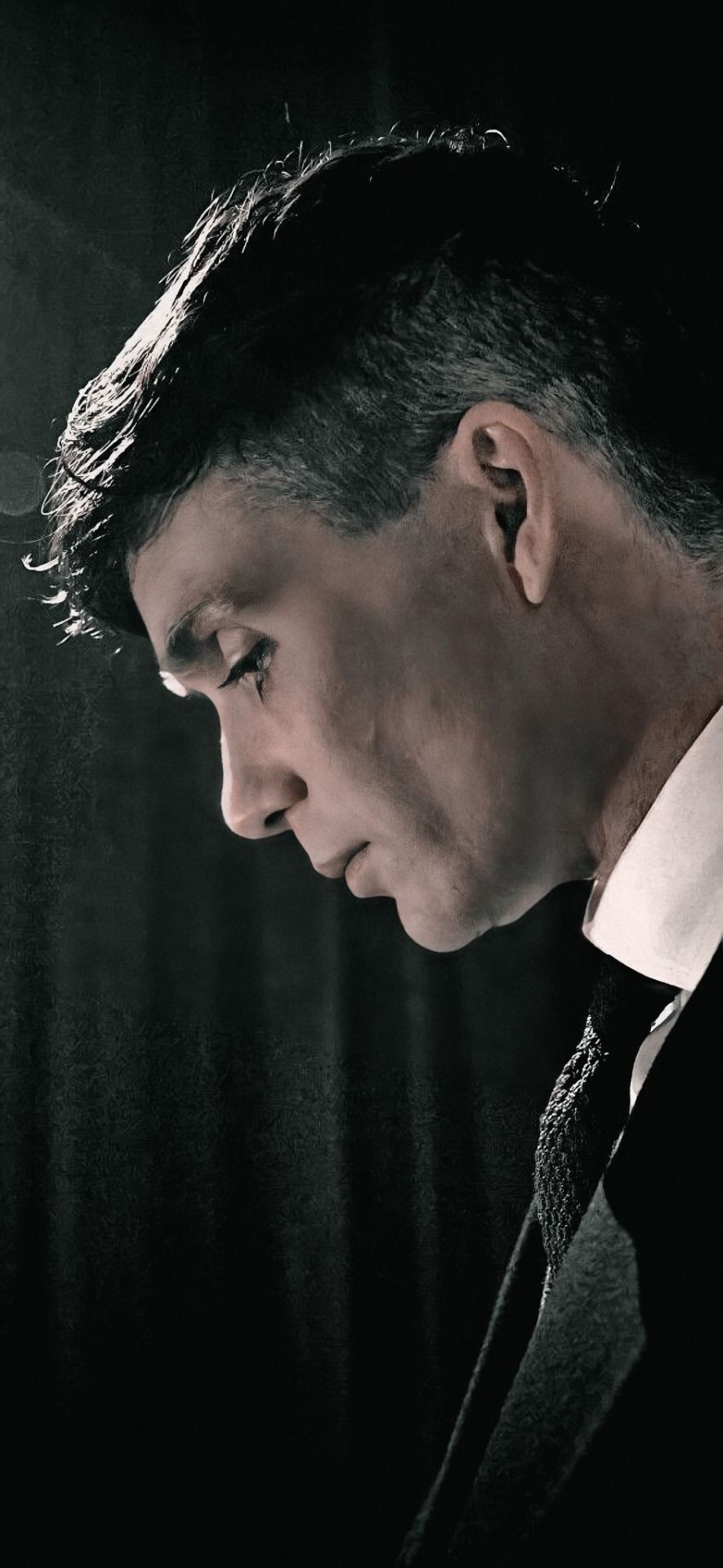 Thomas Shelby Sad Wallpaper