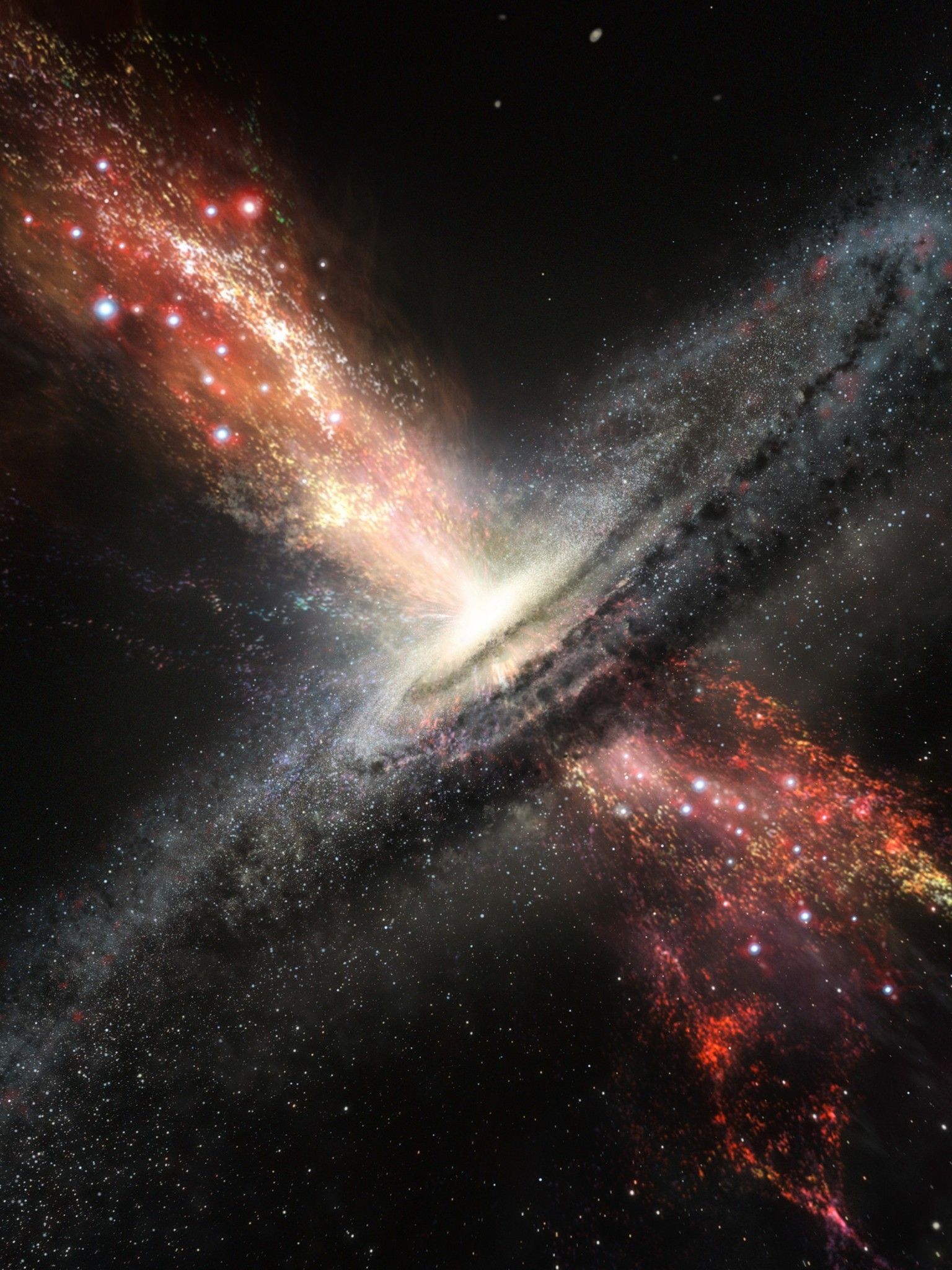 Galactic Explosion, Stars, Nebula, Cosmos HD 4k Space Wallpaper iPhone HD Wallpaper