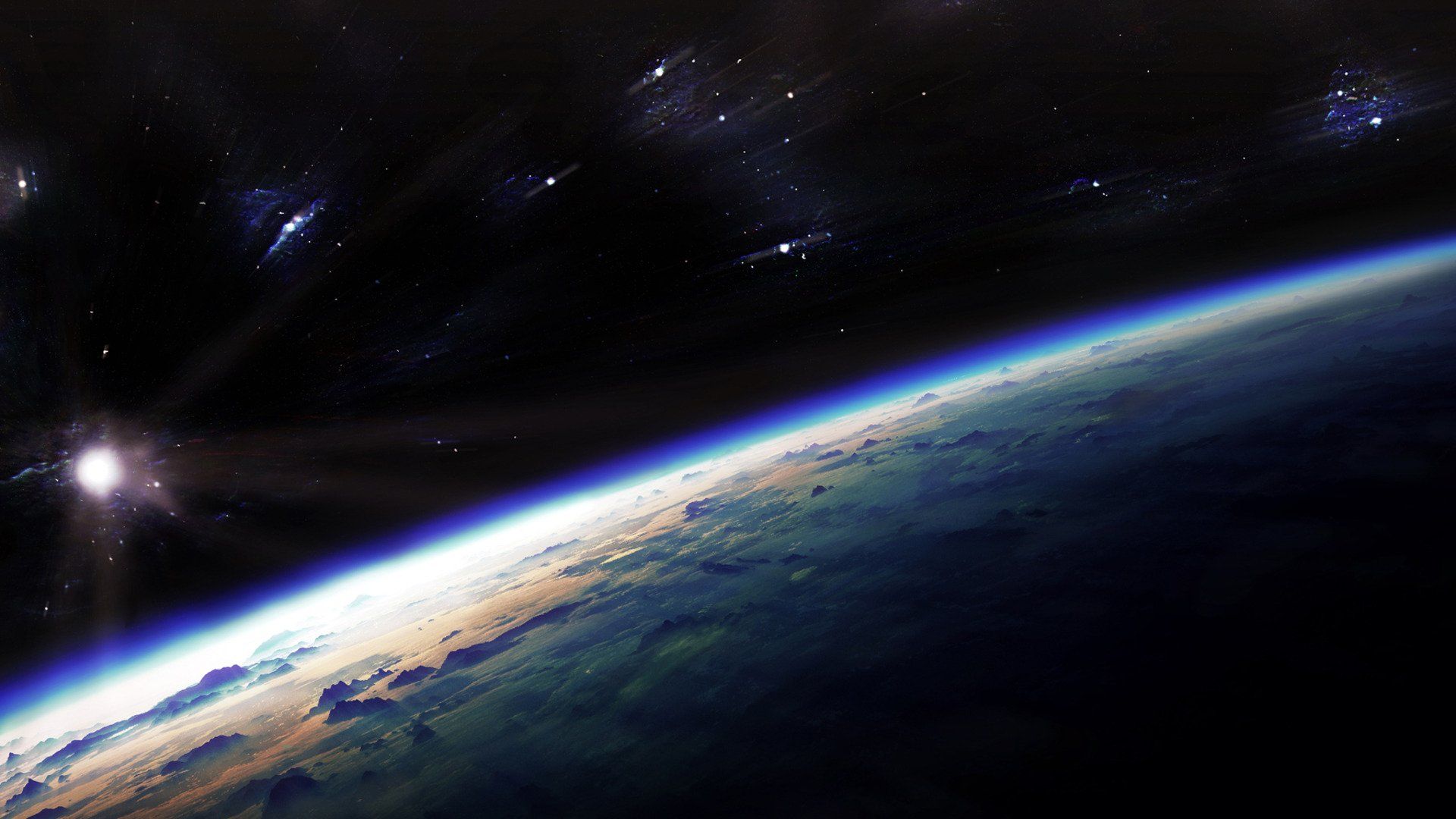 Earth From Space Wallpaper Free Earth From Space Background