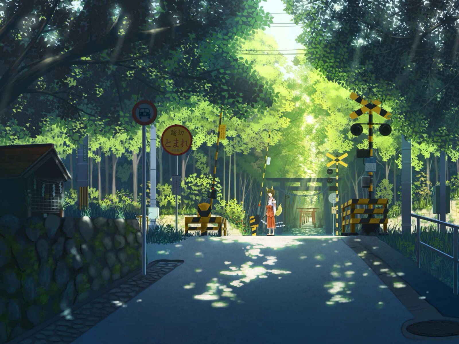 Japanese Anime Scenery Wallpaper Wallpaper HD