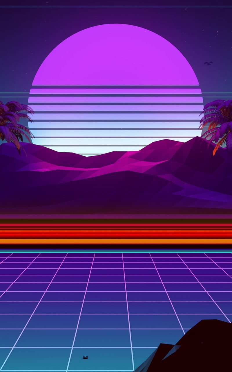 Retro Wave 4k Nexus Samsung Galaxy Tab Note Android Tablets HD 4k Wallpaper, Image, Background, Photo and Picture