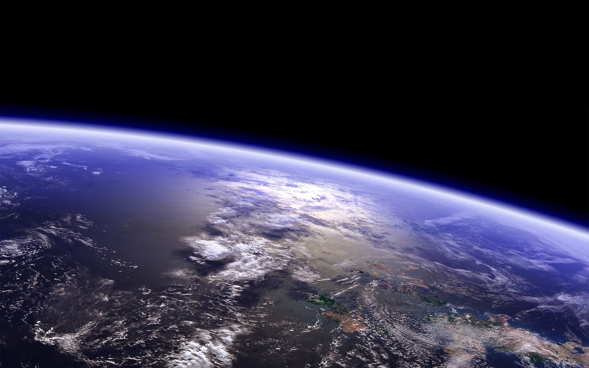 Earth From Space Wallpaper HD