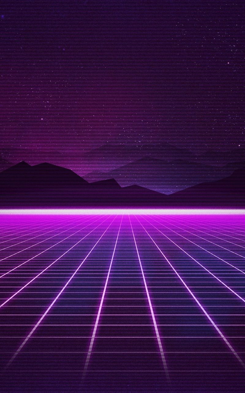 Retrowave Grid Mountain Nexus Samsung Galaxy Tab Note Android Tablets HD 4k Wallpaper, Image, Background, Photo and Picture