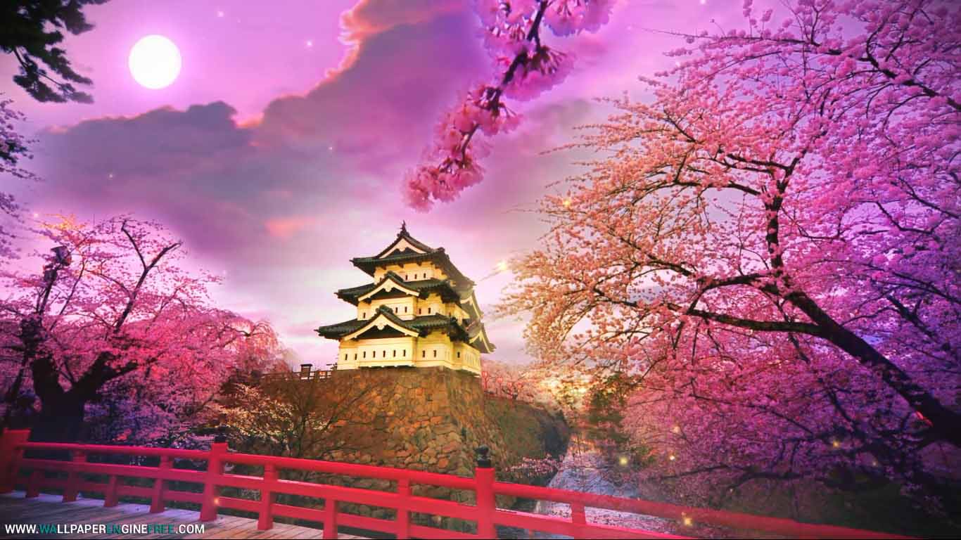 Japanese Landscape Anime Wallpapers - Wallpaper Cave