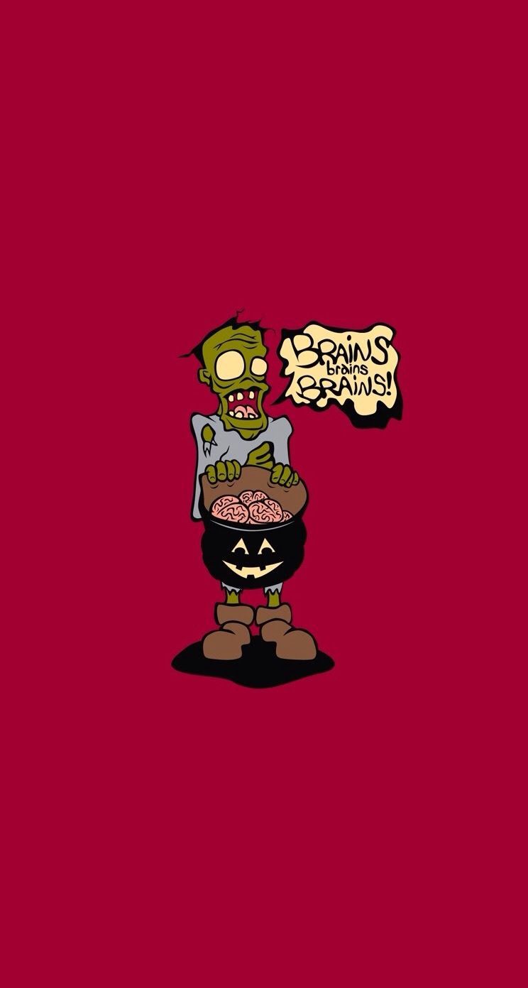 Happy Halloween. Zombie wallpaper, Halloween wallpaper cute, Cute zombie