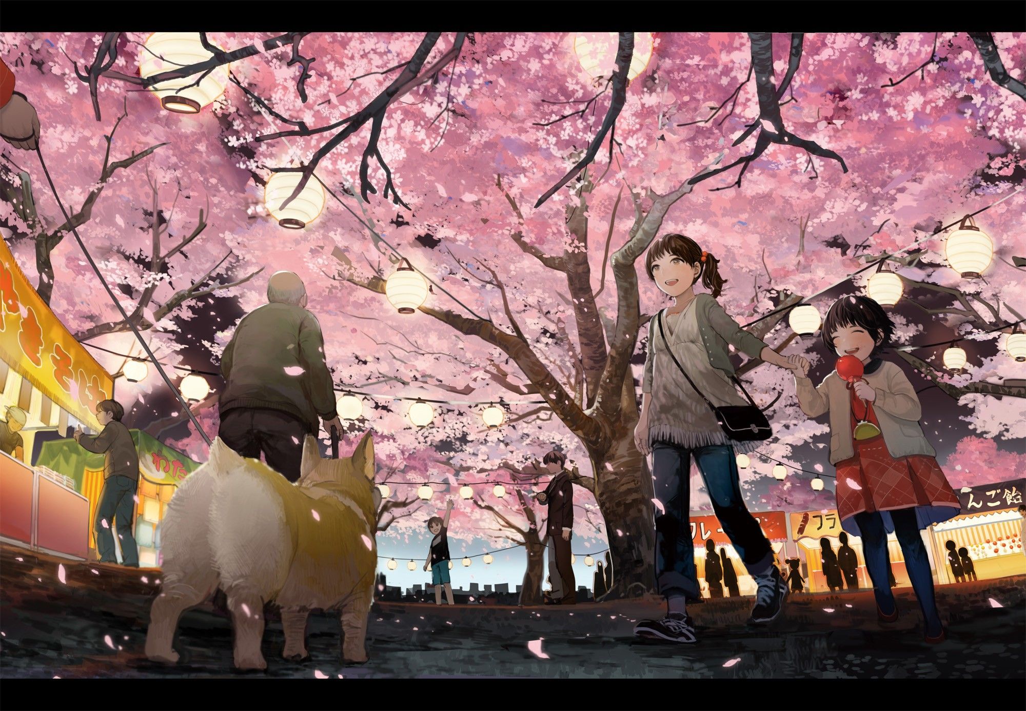 Anime Wallpaper Anime Pink Blossom Tree