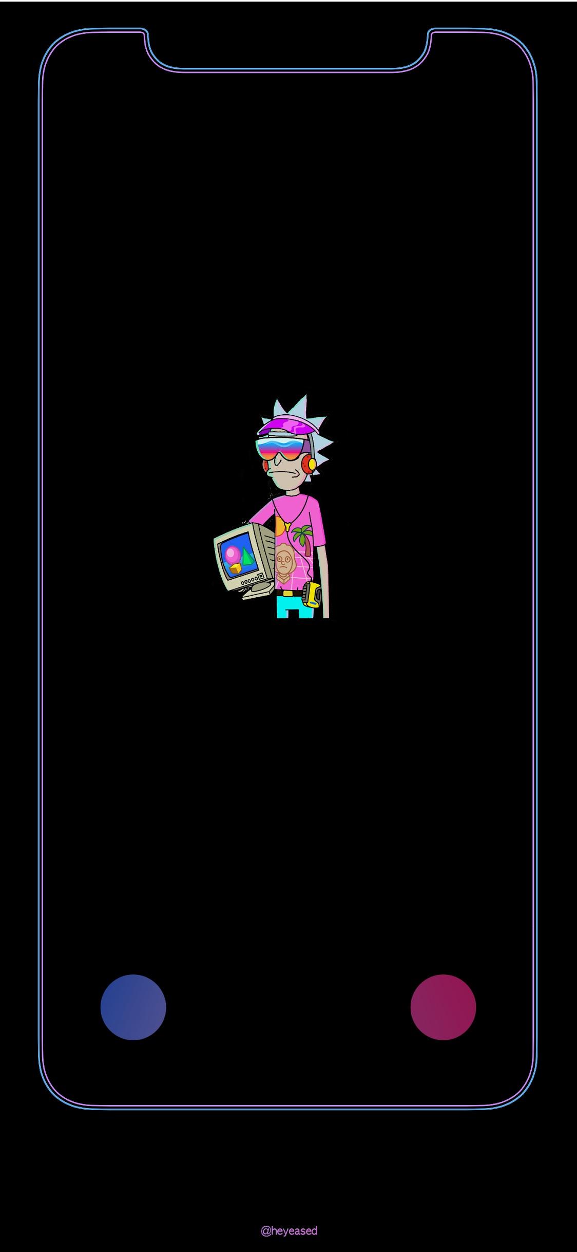 Vapor iPhone Wallpaper
