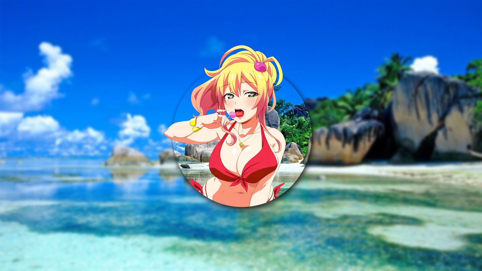 Anime Girls Polyscapes HD Wallpaperx1080