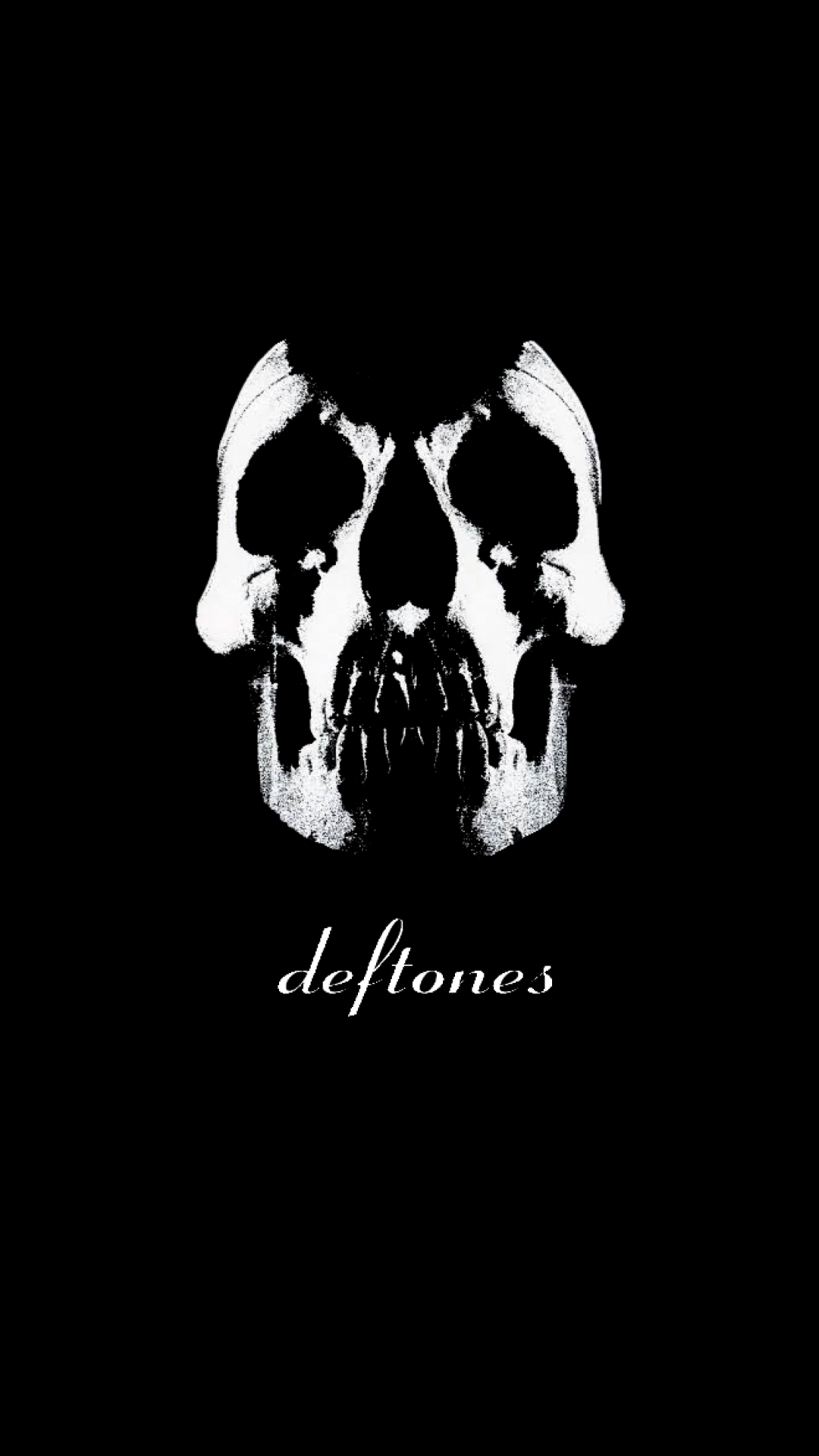 Deftones' Skull Phone Wallpaper