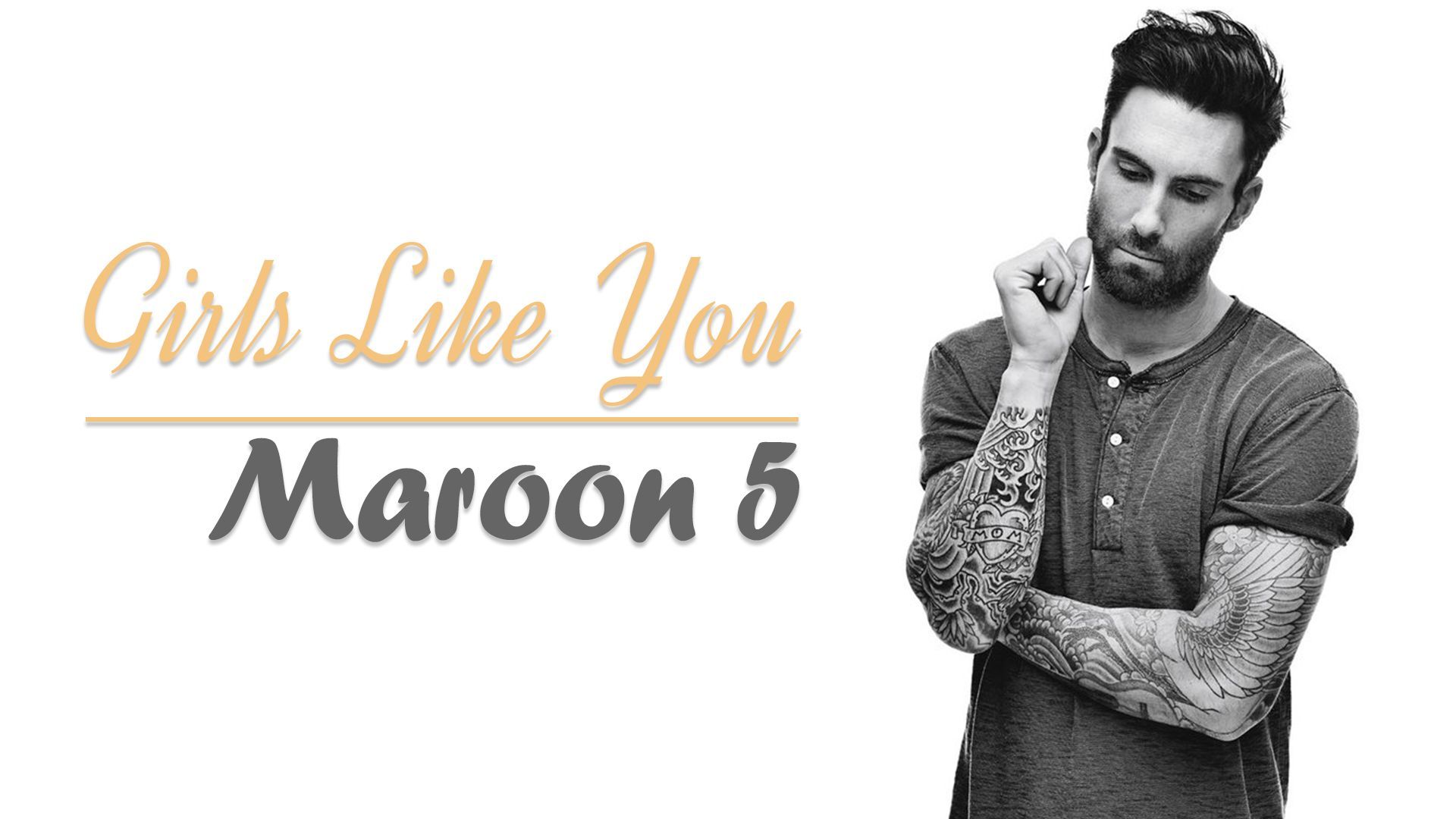 Girls Like You Maroon 5 (Lyrics). Maroon 5 lyrics, Maroon Lyrics