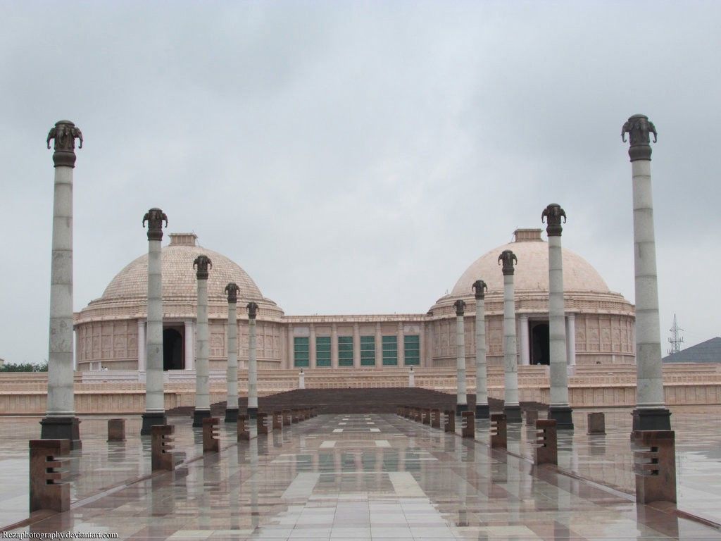 A visit to Dr. Ambedkar Park. I saw this beautiful park for the first.
